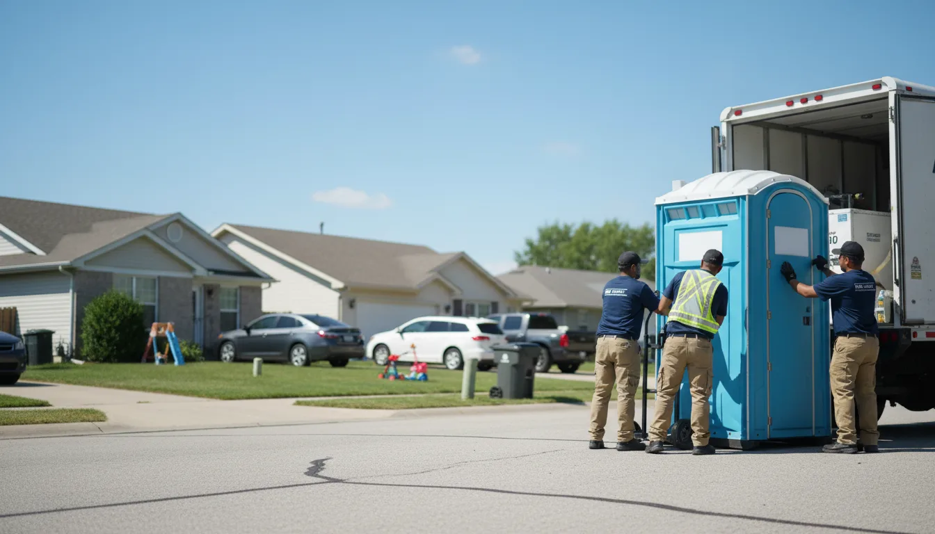Standard Porta Potty Rentals in Oswego, IL near me
